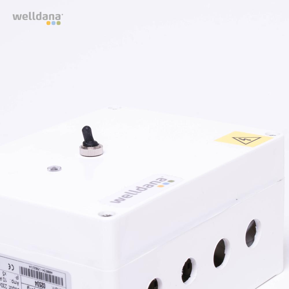 Welldana-pinnankorkeuden säädin 230 V ilman anturia